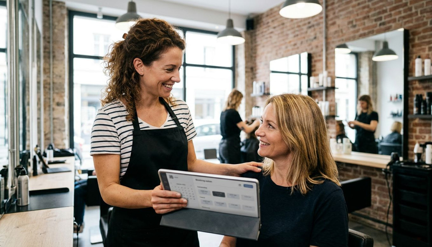 Quand la réservation en ligne change la relation coiffeur-client
